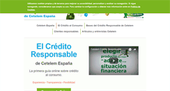Desktop Screenshot of creditoresponsable.com